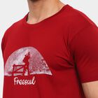 Men's T-Shirt, मरून, small image number null